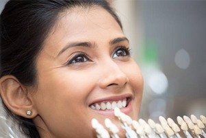 color match porcelain veneer